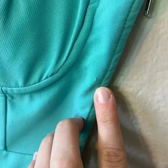 Lavish Alice Underwired Fringe Midi Dress in Aqua Women’s Size 2 NWOT - Picture 15 of 16